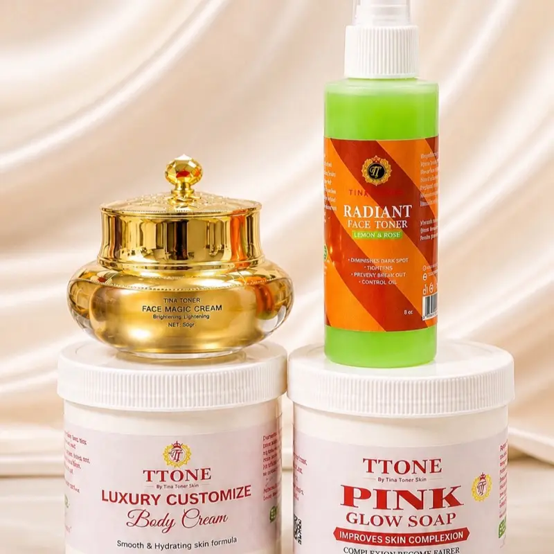 TINA TONER Tina Toner Skin – Complete Glow Care Set