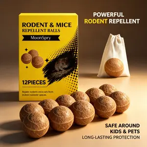 Plant formula rat repellent pill, safe at home, does not harm pets or children