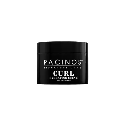 Pacinos Signature Line Curly & Wavy Haircare Hydrating Moisturizer Cream - 10oz (300ml) Unisex Citrus Hair Styling Product for Adults, Intense Moisture, Frizz-Free Styling, Long-Lasting Defined Curls, Shine, Lightweight Textured Curly Hair Formula