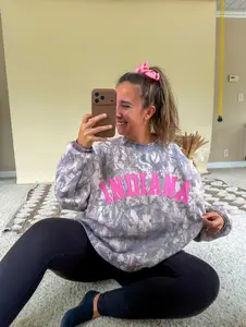 Indiana Camo Embroidered Mockneck