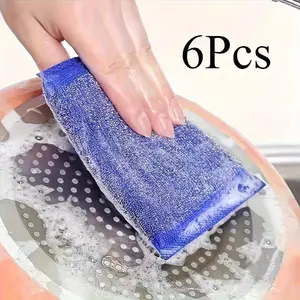6 Scrub Daddy Pro XL Steel Mesh Scrubbing Pad Heavy‑Duty Durable Rust‑Resistant for Pots & Pans