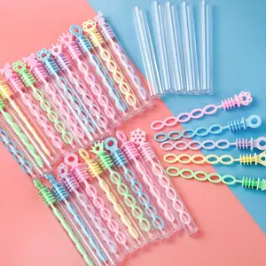 10/20/30pcs Multi-Hole Mini Colorful Bubble Sticks, Bubble Spinner Wand for Festive Parties, Plastic,No Liquid Included, Ideal for Outdoor Activities