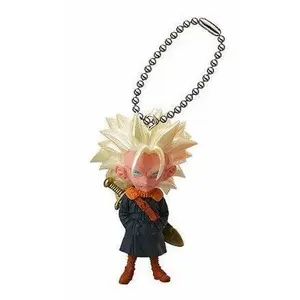 DRAGON BALL Z UDM 18 SS3 FUTURE TRUNKS KEYCHAIN