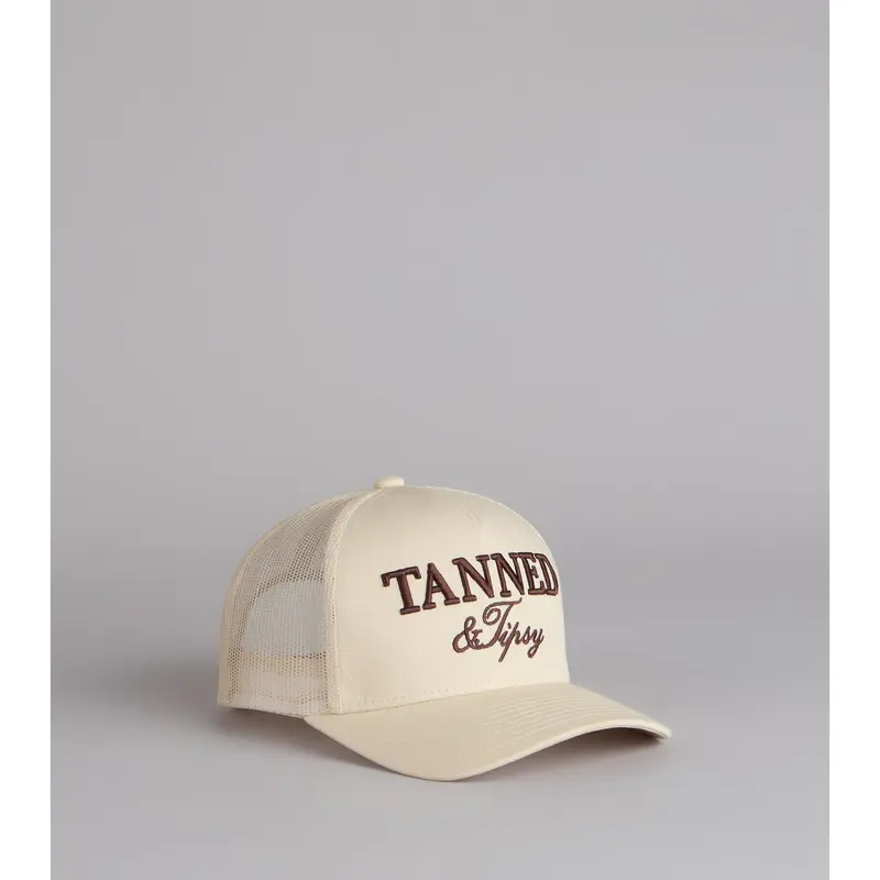 Tanned And Tipsy Trucker Hat