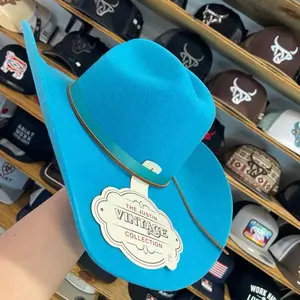 Justin Wool Felt Cowgirl Hat