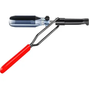 13mm Valve Adjustment Tool Jam Nut, Slotted Valve Adjusting Stud, Valve Grinding Tool Compatible with Honda/Nissan Auto Vehicle Engines, Valve Lapping Guiding Removal Tool