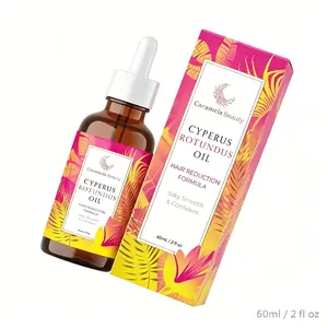 Cyperus Rotundus Hair Inhibitor Oil Permanent Hair Reduction Gentle For All Skin Types