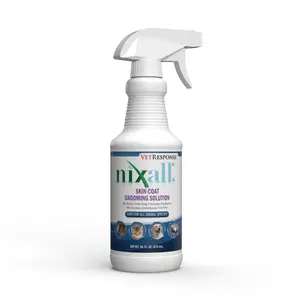 VetResponse® Skin + Coat Grooming Solution 16oz by Nixall Naturally Forulated