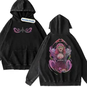 Mitsuri 2 Sided Graphic Demon SLayer Anime Hoodies Gift For Fan Manga, Gift For Men, Gift For Women, Crew Neck T-shirt, Trending T-shirt