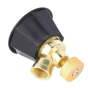 Brass Alloy Nozzle Agricultural Atomization Adjustable Nozzle Black Whirlwind Agricultural sprinkler Head Garden Tool