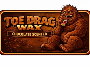 Toe Drag Wax 4 oz Performance Grip Hockey Wax - Chocolate Scented