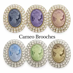 Cameo Brooches