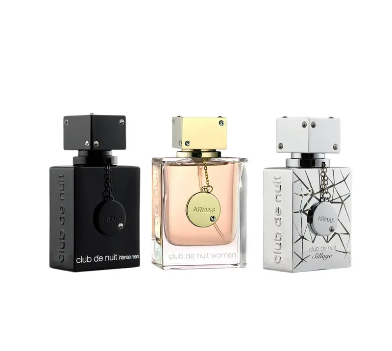 Armaf Perfumes | Club de Nuit Intense + Women + Sillage Bundle | 3-Pack | 3.6 oz Per Bottle | His & Her's