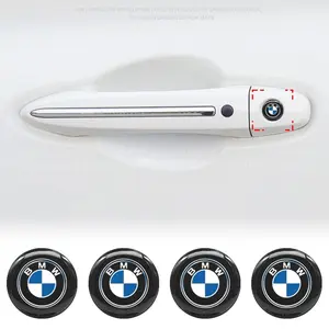 Bmw E Series Door Lock Hole Decorative Dustproof Sticker, Decal For Cars, Fits Multiple Models Including E30-E83 & X-Series, Essential Car Accessory