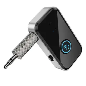 Universal Bluetooth compatible Receiver Transmitter 3.5mm Chargeable Audio Adapter, Wireless Car TV Speaker Headphone Converter, Compatible with Various Devices