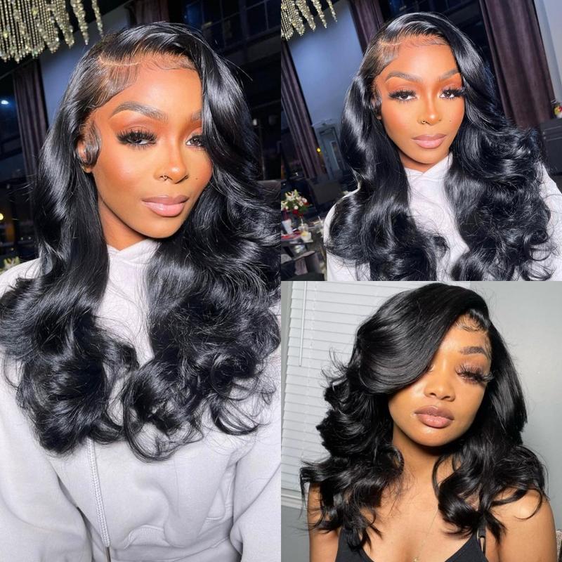 West Kiss 250% Density Right Side Part Glueless LayerCut Wig 6x8 Lace Closure Wig Body Wave Pre Cut Pre Bleached Ready Go Wigs