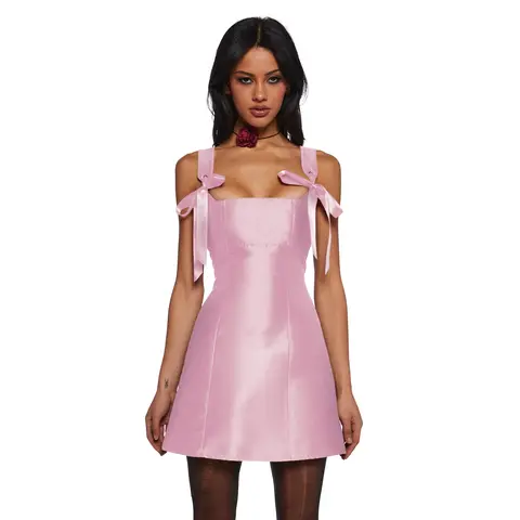 Pixie Stardust Mini Dress - Pink