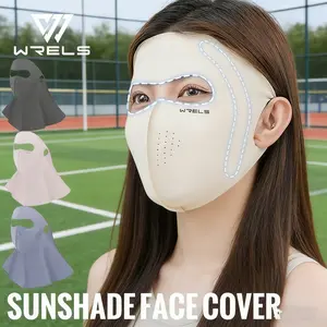 Breathable Sweat-Proof Sun Protection Face Mask, Flexible Fit Cool Feeling Mask, Outdoor Hiking Cycling Face Cover, 1 Piece/3 Pieces