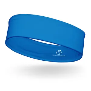 Humble Sportswear™ Lazer Blue Headband for Men and Women - Sports Headband