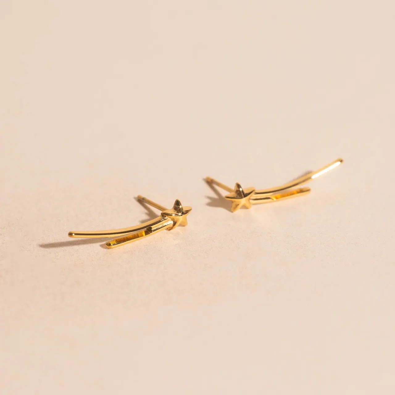 Shooting Star Stud Earrings