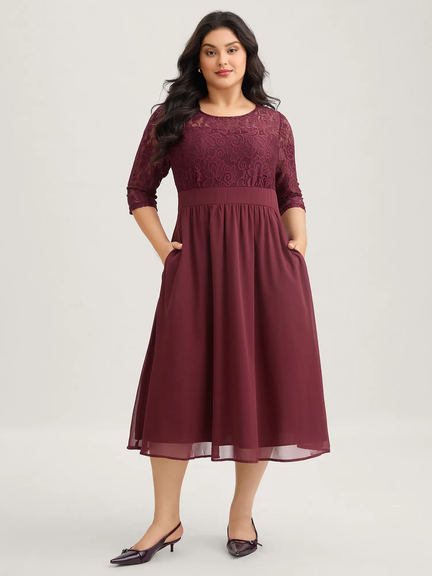 BLOOMCHIC Women's Casual Midi Dress - Summer Clothes with Turn-Up Lace Patchwork Black Basic Swimweek - TikTok Shop BLOOMCHIC Women's Casual Midi Dress - Summer Clothes with Turn-Up Lace Patchwork Black Basic Swimweek - TikTok Shop