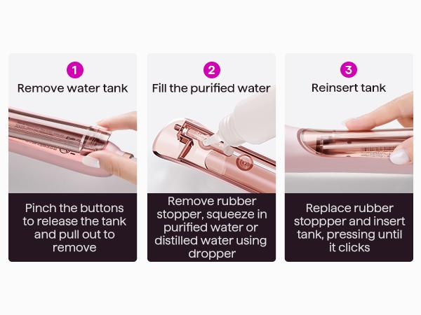 Wavytalk Steamline Pro Steam Hair Straightener Brush Hair Straightening Comb with Scrunchie and Glove