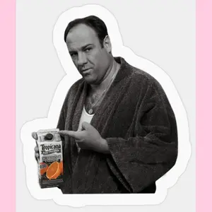 The Sopranos Stickers Tony Soprano Some Pulp Stickers