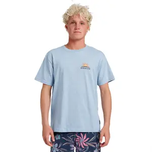 Quiksilver | Dawn Patrol Classic T-Shirt | Soft Hand Feel Mesh Venting | Beach Days & Everyday Wear & Casual Streetwear