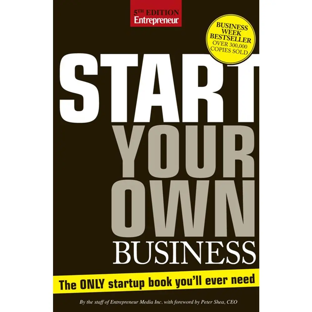 Used Soft Covers Book - Start Your Own Business by Entrepreneur Press (780 Pages, English) - Startup, Business Growth Expertise Resource, 2010 Edition