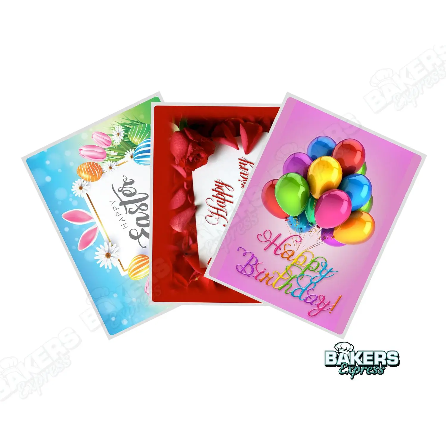 1/4 Customizable Printed Frosting/Sugar Sheets
