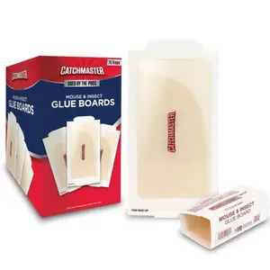 Catchmaster Sticky Mouse & Insect Glue Board Traps, 7x3.5 in Traps