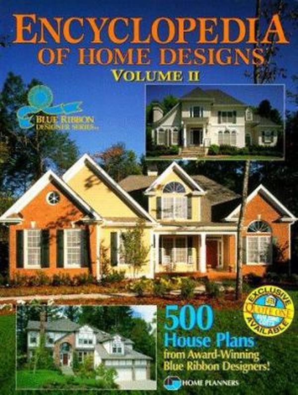 USED-Encyclopedia of Home Designs: 500 House Plans from Award-Winning Blue Ribbon Designers (Blue Ribbon Designer Series) by Inc. Home Planners (Paperback)