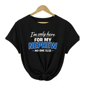 Nephew Bond Statement T-Shirt – Bold Text, Comfortable Family Wear