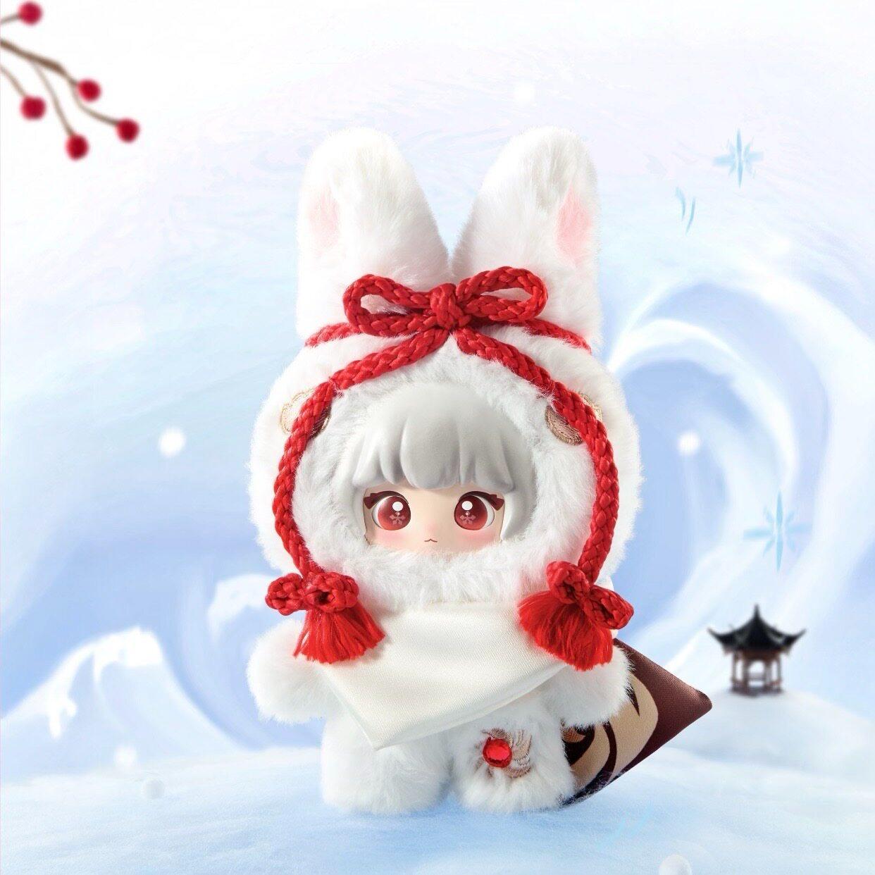 Miniso x Honor of Kings Cute Canyon Series Vinyl Plush Blind Box, Game Figures, Adorable Decor & Perfect Gift for Friends