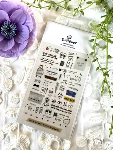 Travel Note Suatelier Stickers for Planner and Journal Use