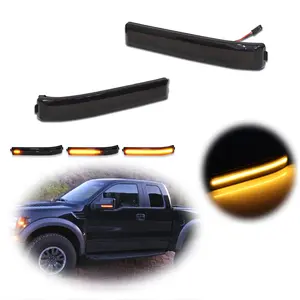 2pcs Sequential LED Side Mirror Light Turn Signal Lamps Reflector for Ford F-150 2009 2010 2011 2012 2013 2014,Replace OEM 9L3Z17E748BA 9L3Z17E749BA, 9L3Z-17E748-AA 9L3Z-173749-AA