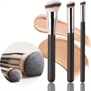 3-piece makeup brush set - foundation, concealer, eye shadow brush, Makeup Blending Brush. It is easy to carry on travel, allowing you to feel the magical charm in every makeup. Prepare a special beauty gift for yourself or your relatives and friends!