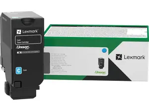 Lexmark 81C0X20 Original Laser Toner Cartridge Cyan - 16200 Pages