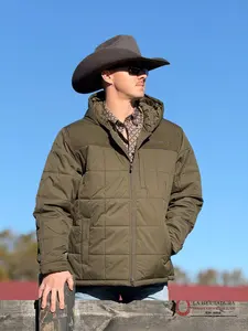 Ariat Crius Hooded Inside Jacket Relic/Relic Heather -10052775