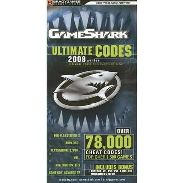 USED-GameShark Ultimate Codes 2008 by BradyGames (Paperback)
