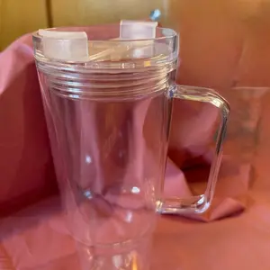 40 oz Acrylic Tumbler with Handle – Fully Customizable