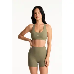 AIRLUXE BREATHE PARKE POSE BRA - BEACHGRASS