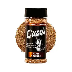 Cuso’s Maple Bourbon Seasoning – Sweet, Smoky Maple Bourbon Grill Seasoning