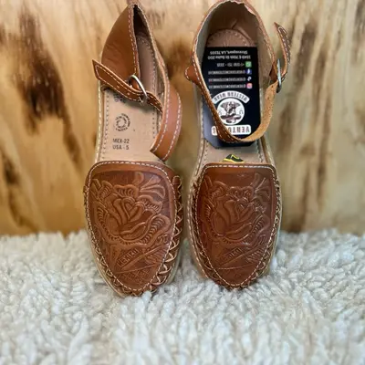 Leather Huarache Sandals TikTok Shop