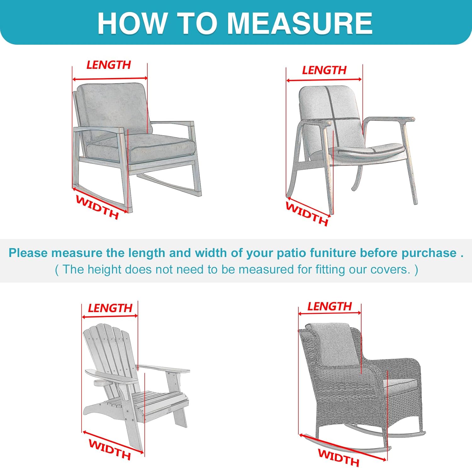 Garden Chair Covers Winterproof Outdoor Chair Covers 2 Pack, Outdoor Swivel Chair Covers Waterproof, Patio Chair Covers 420D Oxford Fabric Dustproof Patio Furniture Covers, 35"Lx38"Wx29"H