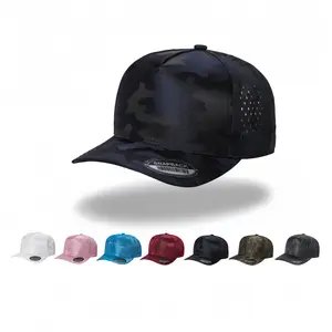 Breathable Camo Mesh Trucker Cap in Multiple Colors, Adjustable Snapback with Tactical Edge for Hiking, Hip-Hop Concerts and Casual Wear, Featuring Moisture-Wicking Liner