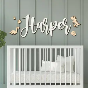 Personalized Wooden Name Sign for Nursery | Baby Name Sign Gift Set | Wooden Nursery Wall Decor | Wood Letters Baby | Kids Room Decor NA33