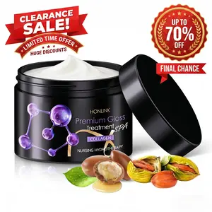 Premium Gloss Hair Mask with Collagen & Argan Oil  for Dry Damaged Hair,Deep Conditioning Hair Treatment Mask Repair Treatment Damage Hair Root,Natural Deep Conditioner Hydrating Hair Care Gifts