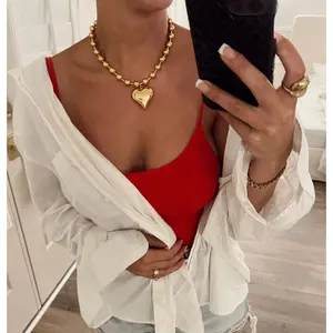 CHUNKY HEART NECKLACE