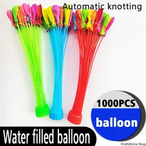 111/333/555/1111 Pcs Quick Fill Water Balloons, Summer Fun Beach Toys For Kids, Water Bombs For Festivals & Outdoor Party Games